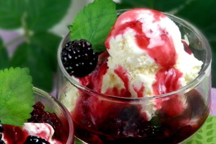 Sweet Blackberry and Brandy Sauce