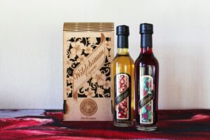 Wildebraam 2 x 250ml Liqueur in laser engraved box