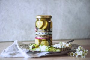 Sliced Cucumbers