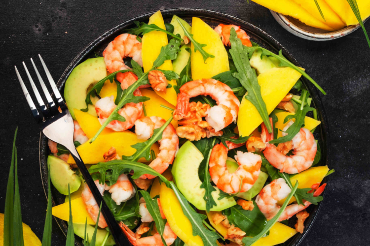 Mango, Prawn & Avo Salad